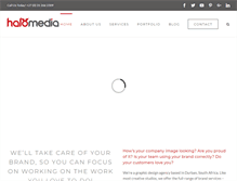 Tablet Screenshot of halo-media.com